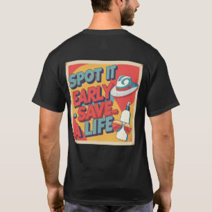 T-Shirt de sensibilisation au mélanome – Détectez-