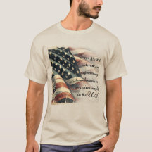 T-Shirt de sensibilisation aux vétérans sans abri