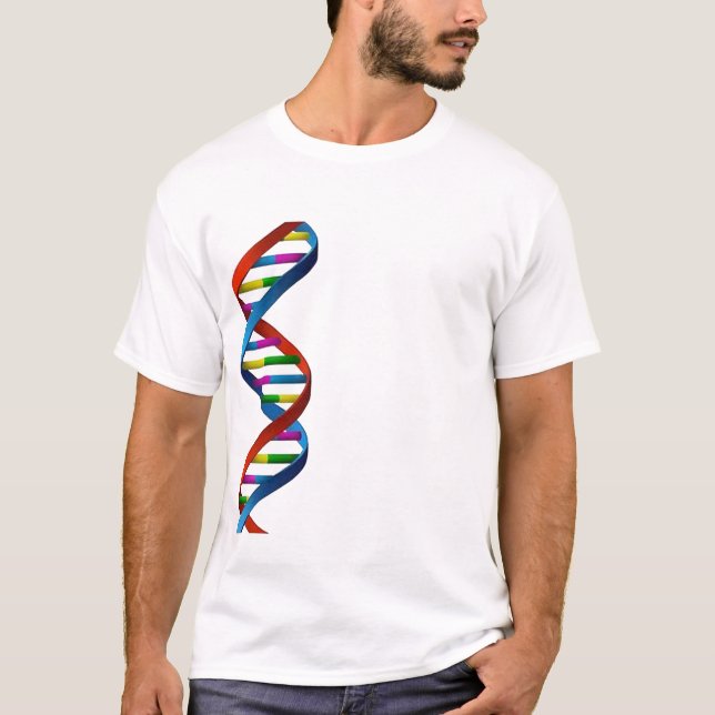 T-shirt de séquence d'ADN de Gnome - Science Humou (Devant)