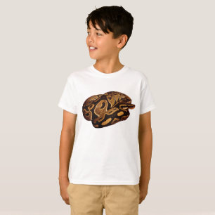 T-shirt de serpent de T-shirt de python de boule