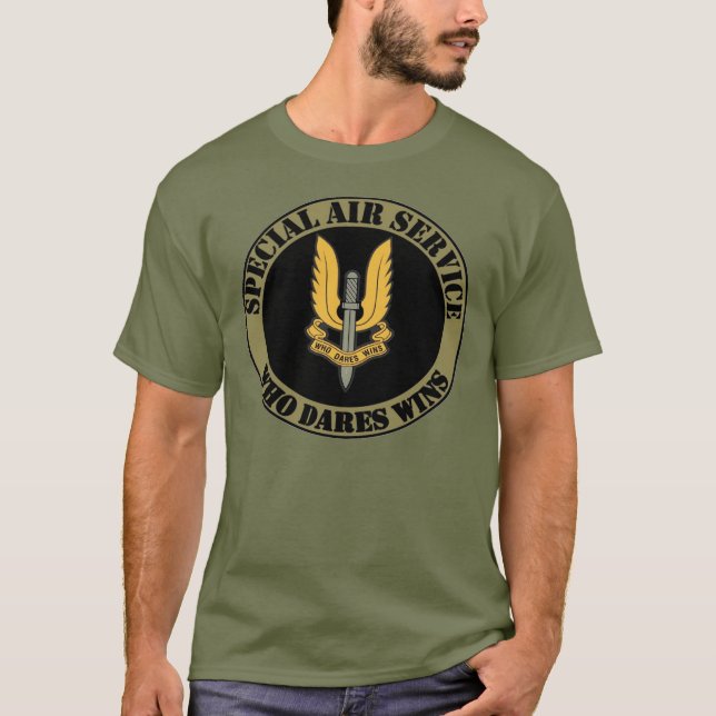 T-shirt de service aérien spécial (Devant)