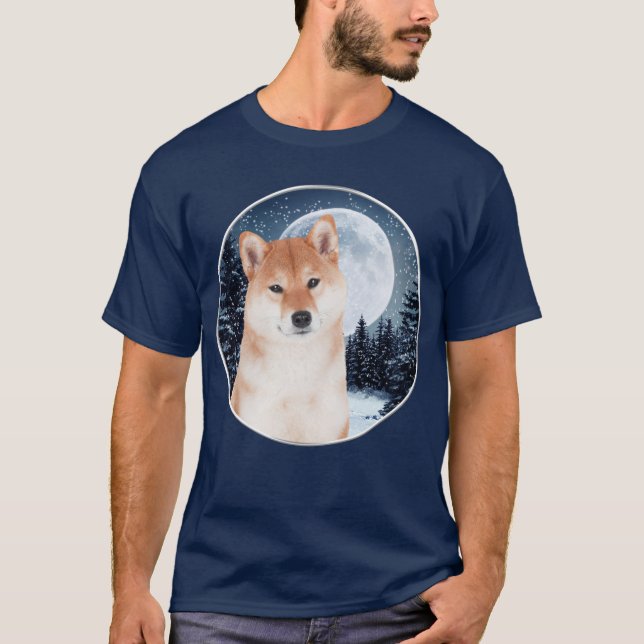 T-shirt de Shiba Inu (Devant)