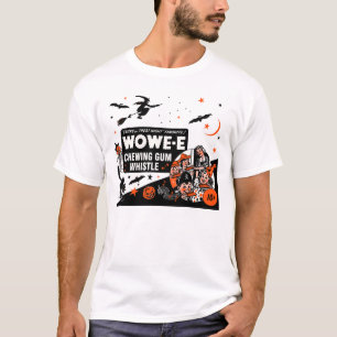 T-shirt de sifflement de Halloween Wowe-e