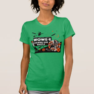 T-shirt de sifflement de Halloween Wowe-e