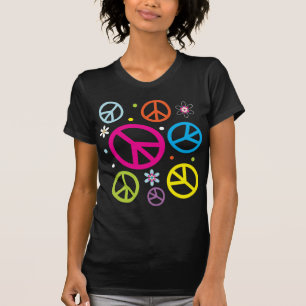 T-shirt de signe de paix