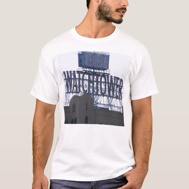 T-shirt de signe de tour de guet (Devant)