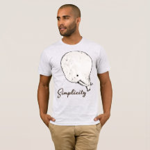 T-shirt de simplicité