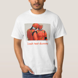 T-shirt de simulacre d'essai d'accident