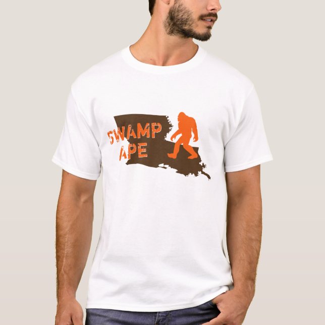 T-shirt de singe de marais (Devant)
