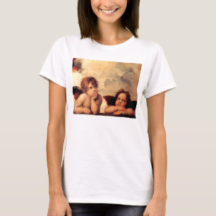 T-shirt de Sistine Madonna d'anges de Raphael