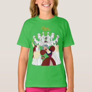 T-shirt de Sketch Long Sleeve de cygne de