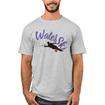 T-shirt de ski d'eau de slalom