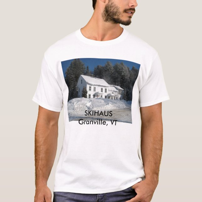 T-shirt de SKIHAUS - customisé (Devant)