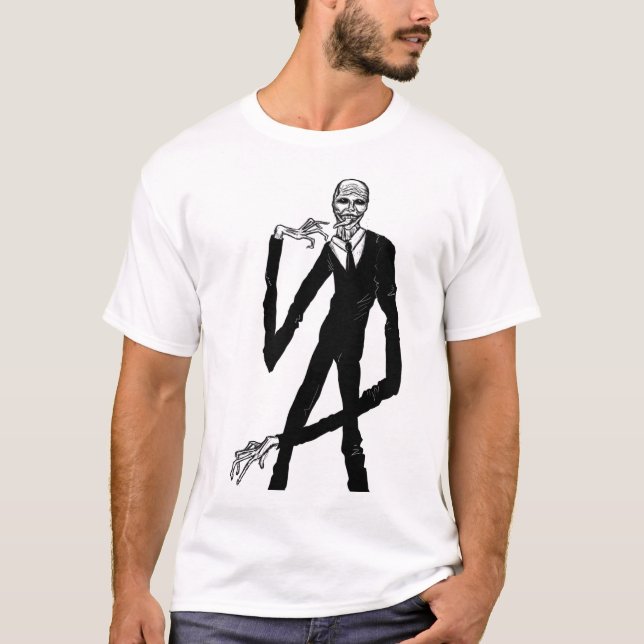 T-shirt de Slenderman (Devant)