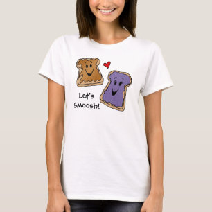 T-shirt de Smoosh de beurre et de gelée d'arachid