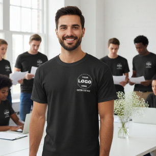 T-Shirt de société à logo personnalisé Tee-shirt