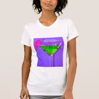 T-shirt de sommet de célébrité avec l'itinéraire