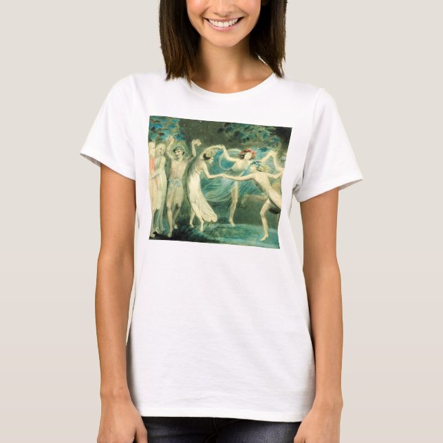 T-shirt de songe d'une nuit d'été de William Blake (Devant)