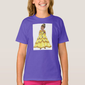 T-shirt de sonnerie de princesse de beauté