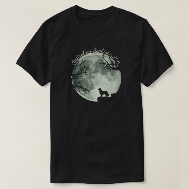 T-Shirt de sophistication de Berger Australien (Design devant)