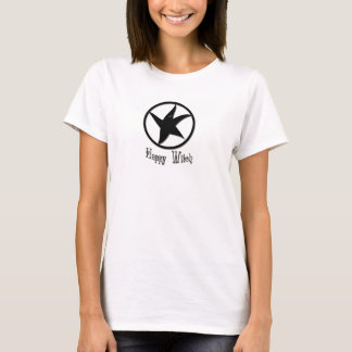 T-shirt "de sorcière heureuse"