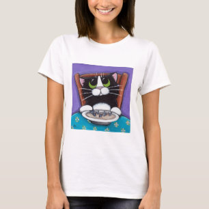 T-shirt de soupe à queue de poissons