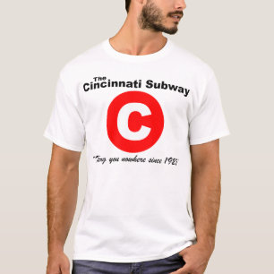 T-shirt de souterrain de Cincinnati (blanc)