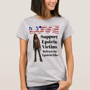 T-shirt de soutien aux victimes Epstein