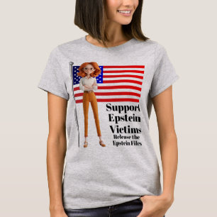 T-shirt de soutien aux victimes Epstein