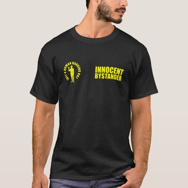 T-shirt "de spectateur innocent" (Devant)