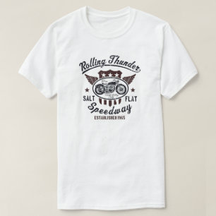 T-shirt de SPEED-WAY de TONNERRE du ROULEMENT des