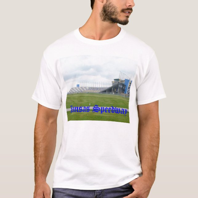 T-shirt de speed-way du Kansas (Devant)