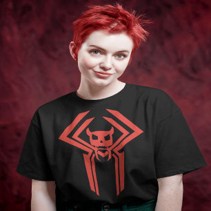 T-shirt de sport futuriste inspiré de l'araignée
