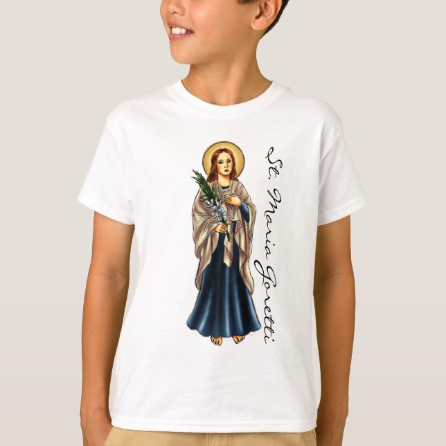T-shirt de St Maria Goretti (Devant)