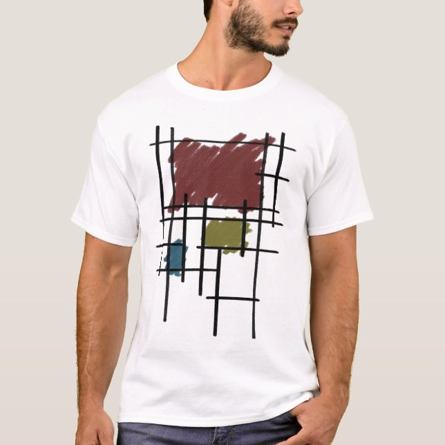 T-shirt De Stijl (Devant)