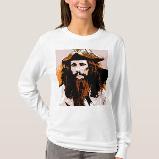 T-shirt de style bohème de pirate