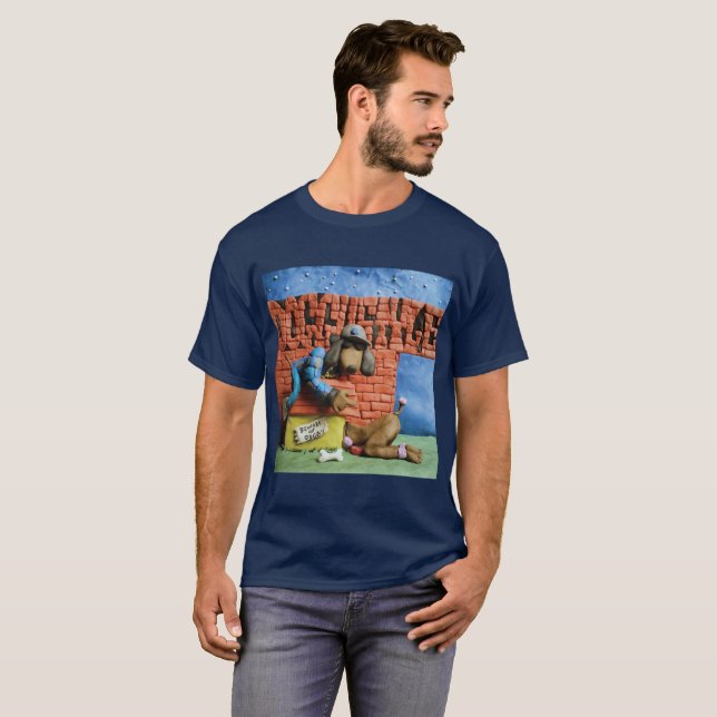 T-shirt de style doggyne (Devant entier)
