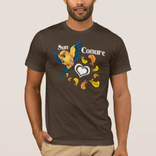 T-shirt de Sun Conure (foncé)