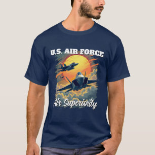 T-shirt de supériorité de l'armée de l'air américa