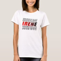 T-shirt de survivante d'Irène d'ouragan