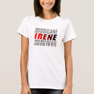 T-shirt de survivante d'Irène d'ouragan