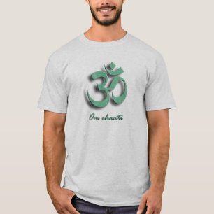 T-shirt de symbole de l'OM Shanti