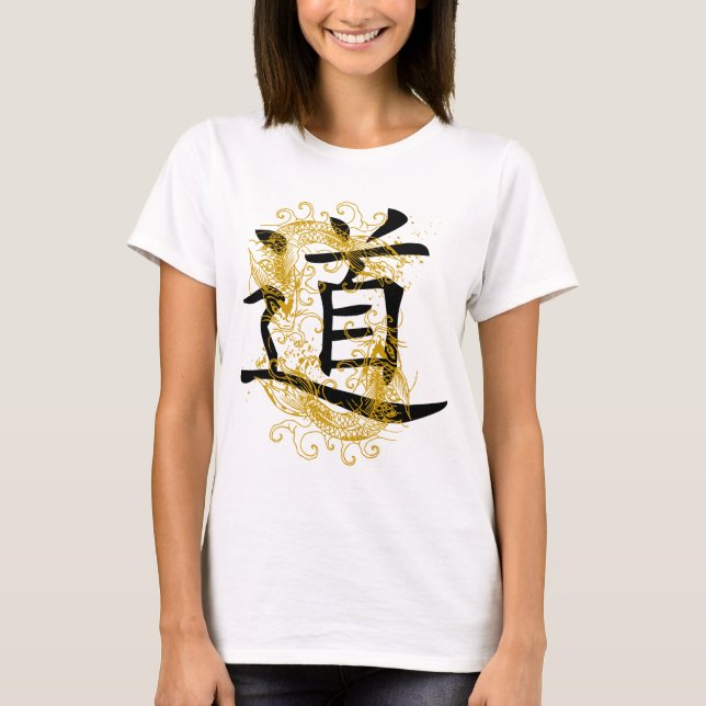 T-shirt de symbole de TAO (Devant)