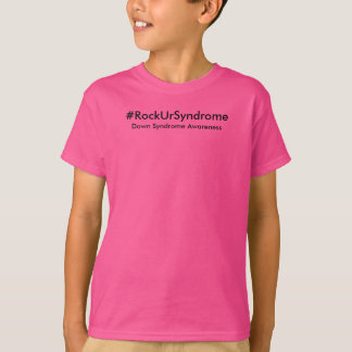 T-shirt de syndrome de Down