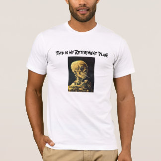 T-shirt de tabagisme de régime de retraite de
