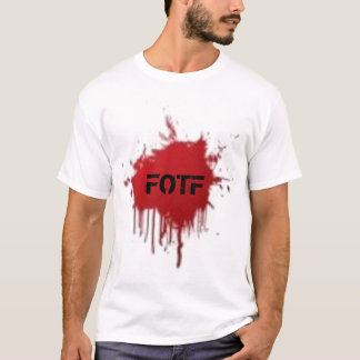 T-shirt de tache de sang de FOTF