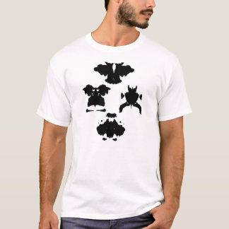 T-shirt de tache d'encre