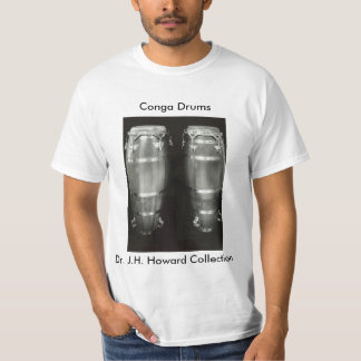 T-shirt de tambour de Conga