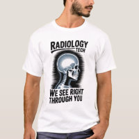 T-Shirt de Technicien en Radiologie – On Vous Rega