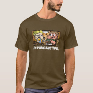 T-shirt de temps de crêpe (hommes)